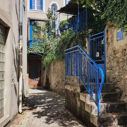 Location gite spacieux Ax Les Thermes - Escalier